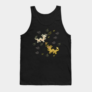 Oriental Dragons Tank Top